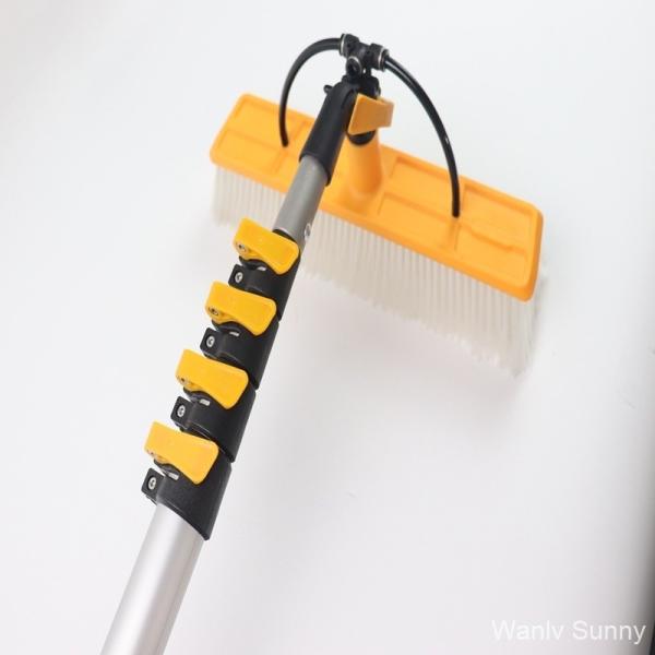 Buy cheap 11 to 24 Foot Retractable Window Cleaning Kit with Splicing and Adjusting Telescopic Rod from wholesalers