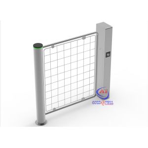 Buy cheap Intelligent Swing Barrier Gate with Face and Temperature Recognition for Supermarket from wholesalers