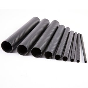 Excellent Strength And Stiffness Standard Modulus Round Carbon Fiber Tube 3K