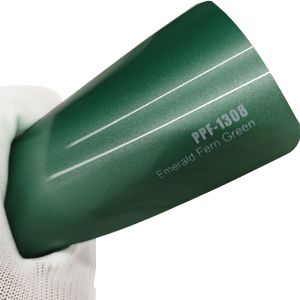 Buy cheap flexible PPF-1308 Emerald Fern Green Color Paint Protection Film 1.52x16m from wholesalers
