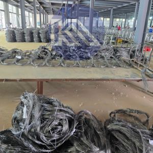 Buy cheap Inconspicuous Obstacle Fence Security Wire Mesh Barrier MZP Tangle Barely Noticeable Obstacle 10х10х1.4m Anti Tank Wire from wholesalers