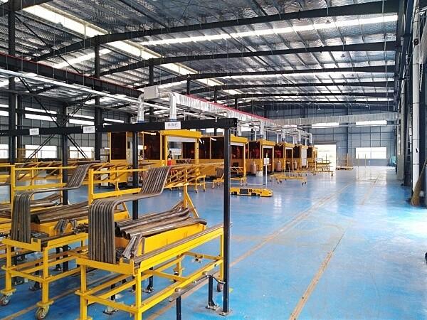 Buy cheap Crane End Carriage Welding Robot Production Line Welding Speed Customized Yellow Repeated Relocating accuracy ±0.1mm from wholesalers