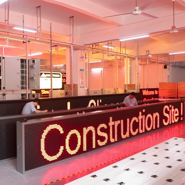 Buy cheap VMS LED Display Variable Message Sign with 310W Average Power Consumption 3906 dot/m2 Pixel Density and >120Hz Refresh Rate for Highway Roadside from wholesalers