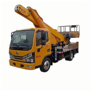 Buy cheap Hubei China Runli Dongfeng Hot-sale 4*2 15~30m Straight Telescopic Boom Lift Truck with Basket from wholesalers