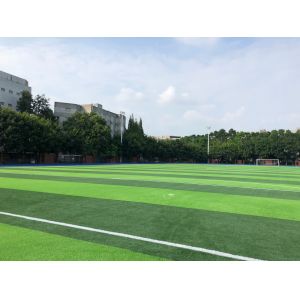 Buy cheap Weaving Technique Artificial Grass Stem Shape Yarn Effective Drainage System from wholesalers
