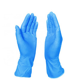 Buy cheap Anti Bacteria Disposable Hand Gloves Sterile Nitrile Gloves Flexible Operation from wholesalers