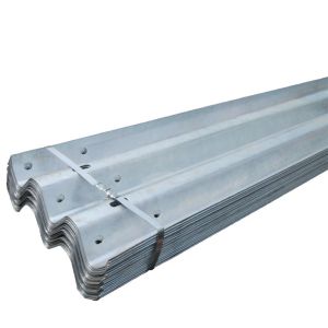Buy cheap Galvanized Anti-Collision Highway Guardrail Traffic Barrier with Customized Design from wholesalers
