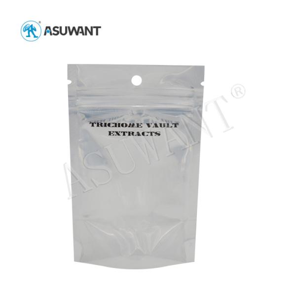 Buy cheap Disposable Custom Standing Pouch No Smell k Bags Plastic Material For Weed from wholesalers