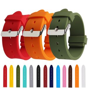 Buy cheap OEM Classical Quick Release Silicone Rubber Watch Strap 22mm from wholesalers