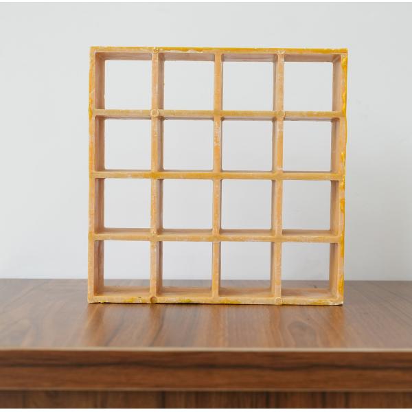FRP Grating Used In Platform Or Walway In 38*38*38mm With Customized Color And