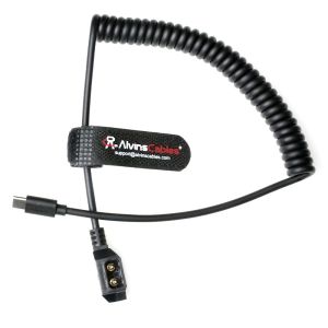 Buy cheap Alvin's Cables Dtap to USB-C Power Cable for DJI Focus Pro Motor, Ultra Soft D-tap to Type-C Enhanced Power Coiled for Tilta Nucleus Nano II Wireless Lens Control Motor from wholesalers