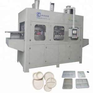 Buy cheap Full Automatic Pulp Thermoforming Machine Compostable Eco Friendly from wholesalers