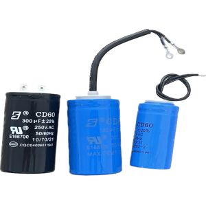 CD60 Motor Starting Capacitor Water Pump Big Power Single-Phase AC Motors
