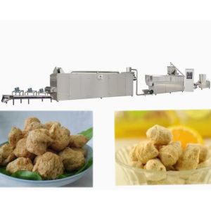 Continuous and automatic Extruded Isolated Soya Protein Food Extruding machine