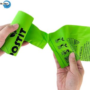 Buy cheap Eco Friendly 100% Biodegradable Plastic Shopping Corn Starch Compostable Bags with En13432/ASTM-D6400 Standard Pbat/PLA TUV Ok from wholesalers