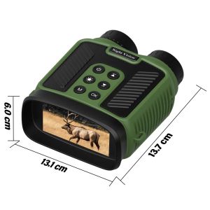 Buy cheap 2.5k 40MP HD infrared night vision binoculars with 8X Digital Zoom 3.0'' screen for Adult from wholesalers