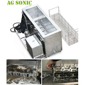 Buy cheap Garage Engine Industrial Ultrasonic Parts Cleaner With Closed Filtration System from wholesalers