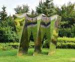 Buy cheap Customized Large Outdoor Sculpture , Large Metal Yard Sculptures Stainless Steel Cloud from wholesalers