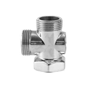 Buy cheap Practical Nontoxic Plated Brass Fitting , Multifunctional Chromed Brass Pipe from wholesalers