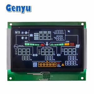 Buy cheap Custom Segment LCD Display 4.3 Inch VA Black Screen White Backlight 5.0V product