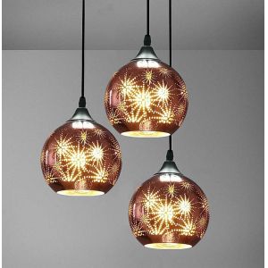 Buy cheap Retro Carving Hollow out Pendant lights Home Living Bedroom Kitchen E27 ball Pendant lights(WH-VP-185) from wholesalers
