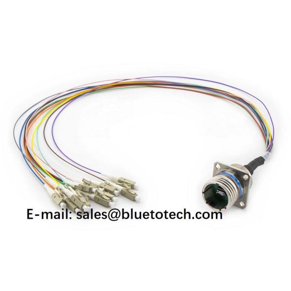 Field tactical use RRU BBU Waterproof J599 MPO-LC 900μm Single Mode Patch Cord 0