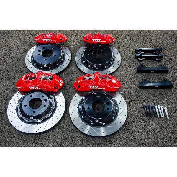 Quality Front Rear Big Brake Kit With 405/380 Vented Disc Rotor For AUDI Q5 Q7 Q8 2007-2021 20/21/22/23/24" Wheel for sale