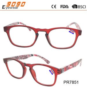 2019 new design reading glasses,spring hinge with transform paper,suitable for
