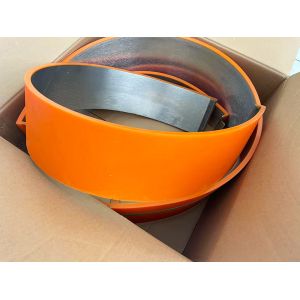 Buy cheap Polyurethane Material Orange Rotary Die Cut Anvil Covers Anti Scratches from wholesalers