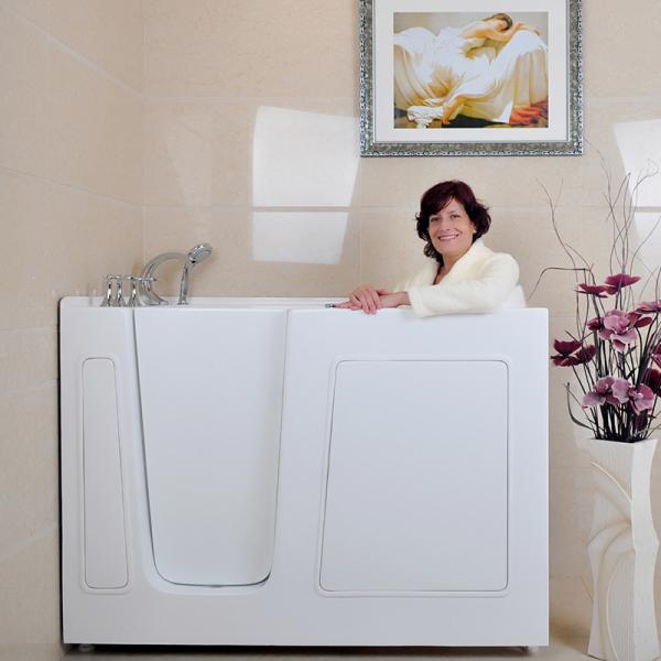Quality Acrylic walk in bathtub for elder disable people for sale