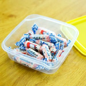 Buy cheap Food Preservation 14*14*6cm Microwavable Plastic Crisper from wholesalers