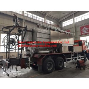 ISO CCC HOWO 4x2 ANFO Truck 8 Ton Site-mixed Explosive Truck 371hp Engine