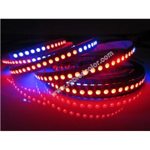 black pcb dc5v individual control dmx rgbw led strip