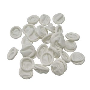 Buy cheap Cleanroom White Disposable Nitrile Finger Cot 1000Pcs/Bag from wholesalers