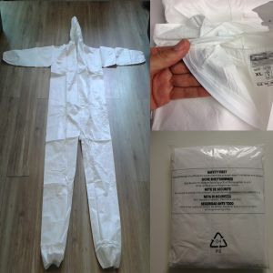 Buy cheap Similar Tyvek SMS Disposable Protective Coverall Non Woven Protective Coverall Suit from wholesalers