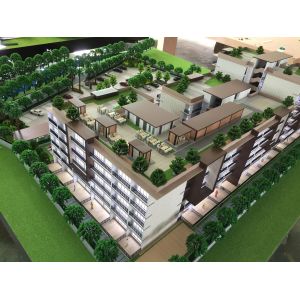 Led lighting architectural modeling supplies, real estate scale mockup with