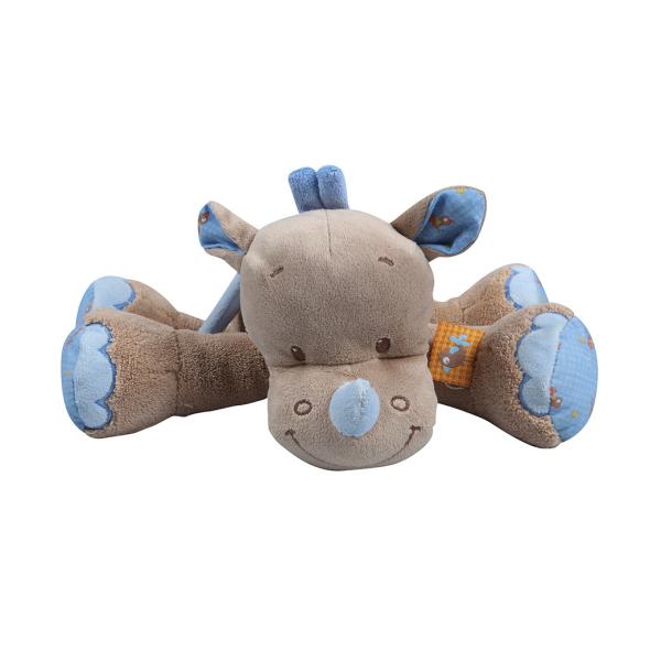 Buy cheap Rhinoceros Design Machine Washable Stuffed Animals Eco Friendly For Toldders from wholesalers