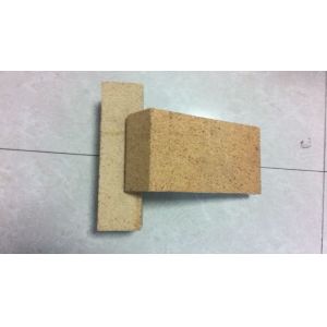 China Fire Clay Wedge Shape Insulating Refractory Brick Used For Boiler , Industrial Furnace on sale