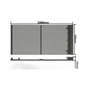 Buy cheap High Brightness Customized LED Curtain Display Low Wind Resistance from wholesalers