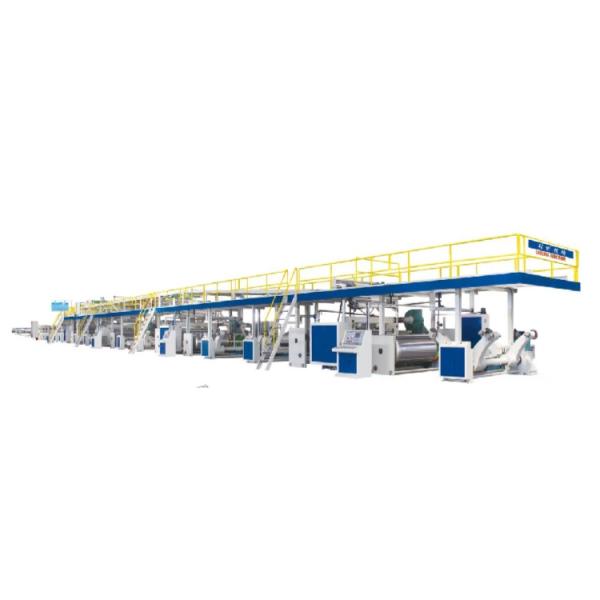 Quality 5 Layer Corrugated Carton Box Making Machine with Cutting Accuracy Uniform Speed of ±1mm for sale
