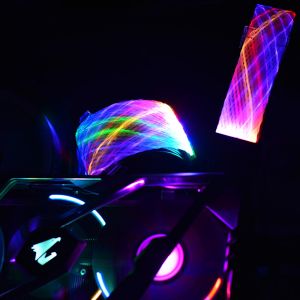 Qingsea ODM 12p to 2*8p Neon Flex RGB Led Synchronized RGB Cable Male to Female