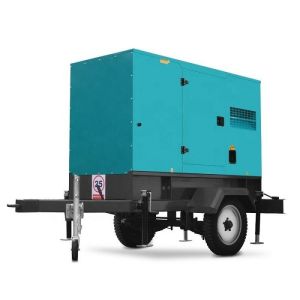 Buy cheap Silent Type 100kVA Mobile Diesel Generators 80KW Rated Power Frequency 50 Hz/ 60 Hz from wholesalers