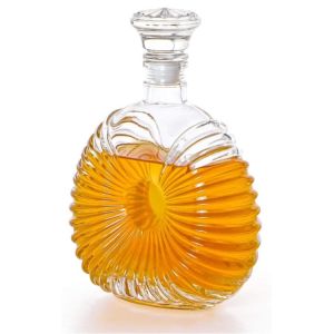 Buy cheap 800ml Glass Decanter Sealed Plug Bottle for Whisky and Brandy Exquisite Craftsmanship from wholesalers