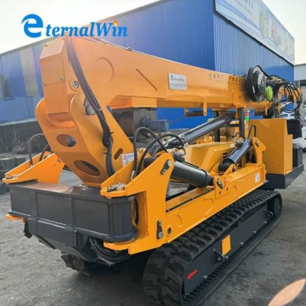 Buy cheap Electric And Diesel Power Spider Crawler Crane With 3 Ton 5 Ton 8 Ton Lifting Capacity from wholesalers