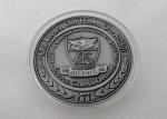 Buy cheap 2D or 3D Personalized Coins / School Campus Coin with Antique Silver, Anti Nickel, Anti Brass Plating from wholesalers