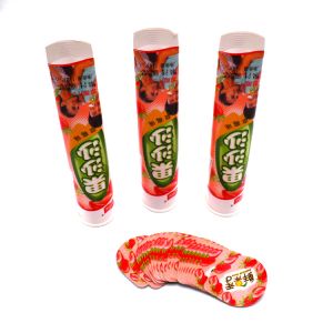 China Custom Printing  22mm To 144mm Aluminum Foil Lid Paper Tube 120 Micron on sale