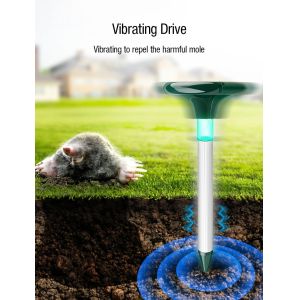 Buy cheap Effective Outdoor Rodent Control with Stocked Solar Mice Repeller from Professional from wholesalers