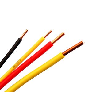 Buy cheap 1.5mm2 2.5mm2 4mm2 Copper Conductor PVC Insulated Cable , H07V-U H07v R Cable 450/750V from wholesalers