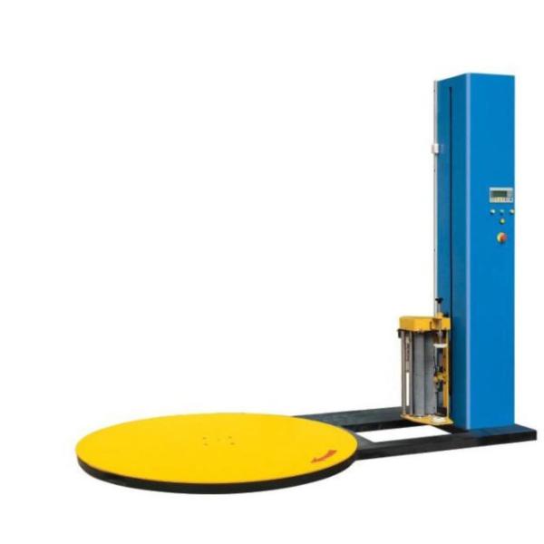 Quality 220V 1.5kw Automatic Strapping Machine Smart Wasp Pallet Stretch Wrapping Machine for sale