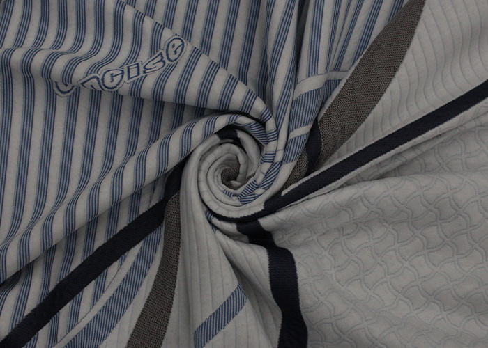 Buy cheap Jacquard Stretch Knit Pillowcase Mattress Quilted Fabric 210CM Width from wholesalers